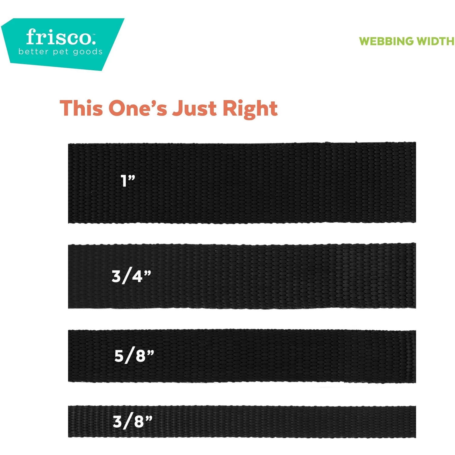 Frisco Solid Nylon Slip-On Martingale Dog Collar - Image 5