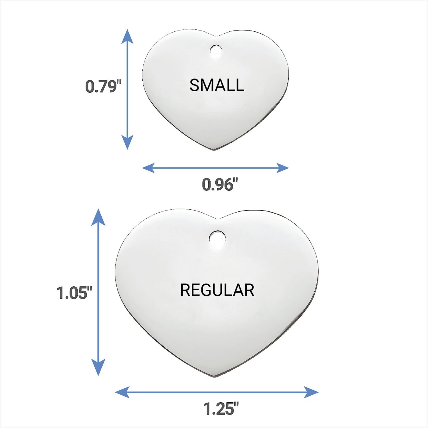 Frisco Personalized Dog & Cat ID Tag, Heart - Image 7