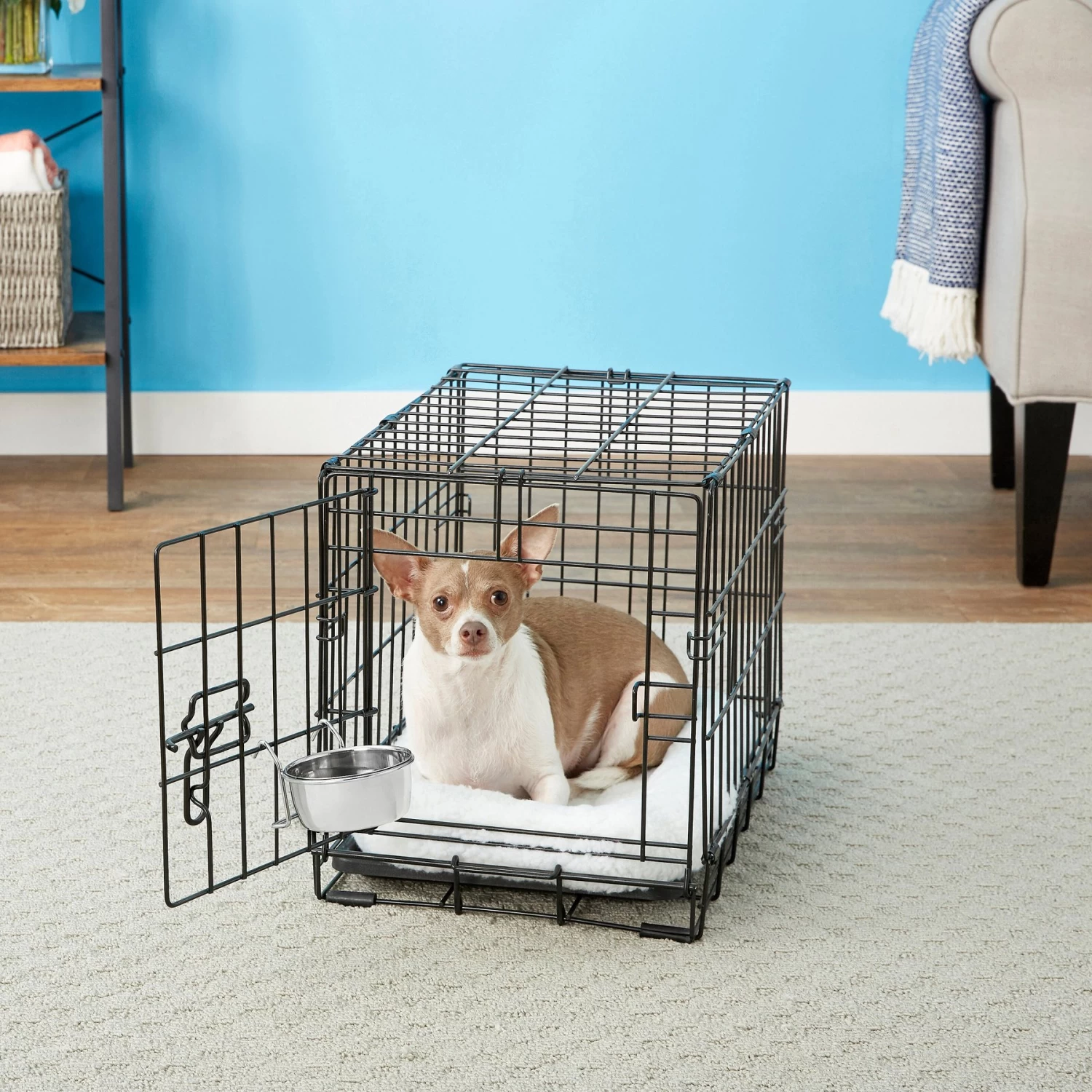 Frisco Stainless Steel Kennel Bowl Dog & Cat Bowl - Image 3