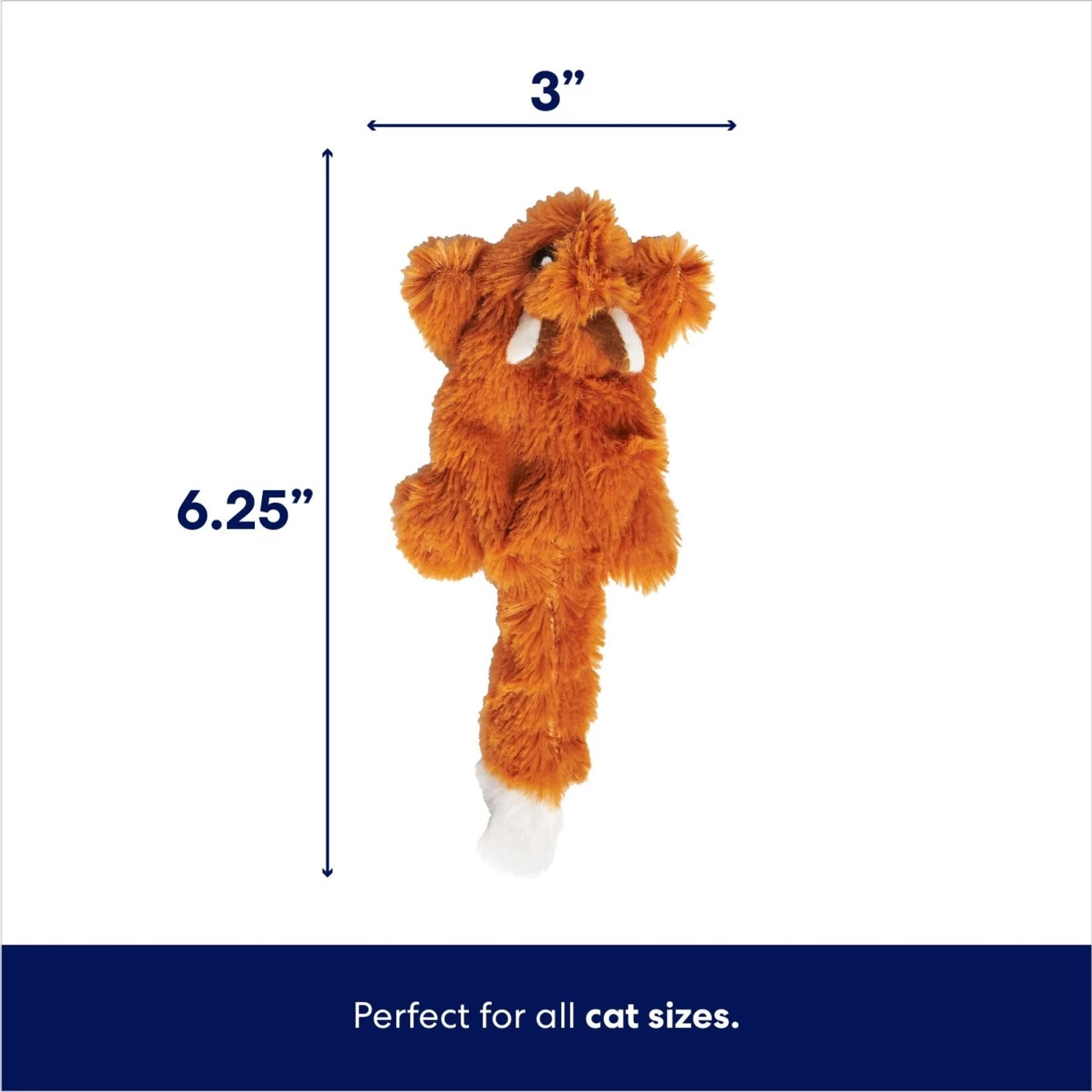 Frisco Squirrel Plush Cat Toy With Refillable Catnip - Image 2