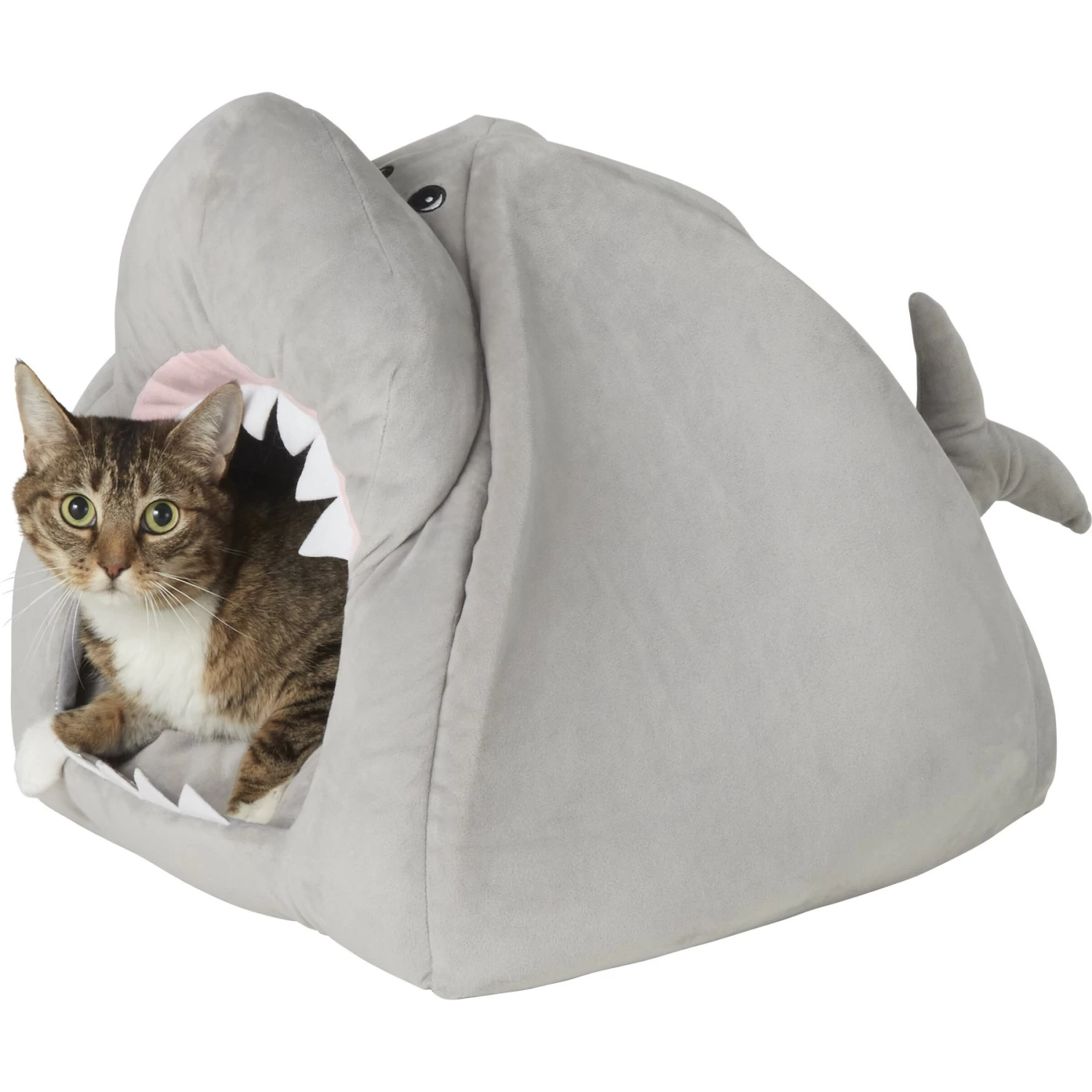 Frisco Novelty Shark Covered Cat & Dog Bed - Image 6