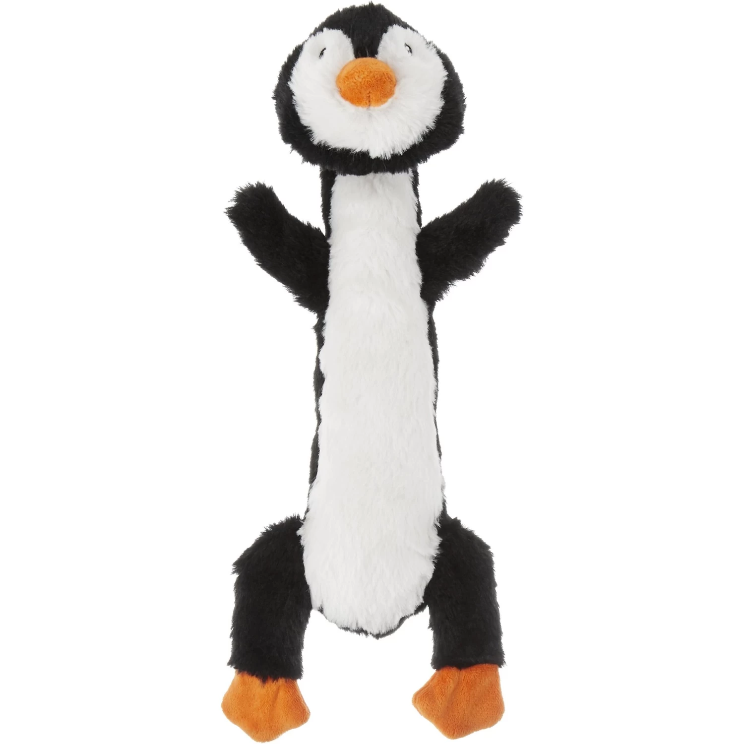 Frisco Penguin Skinny Plush Squeaky Dog Toy