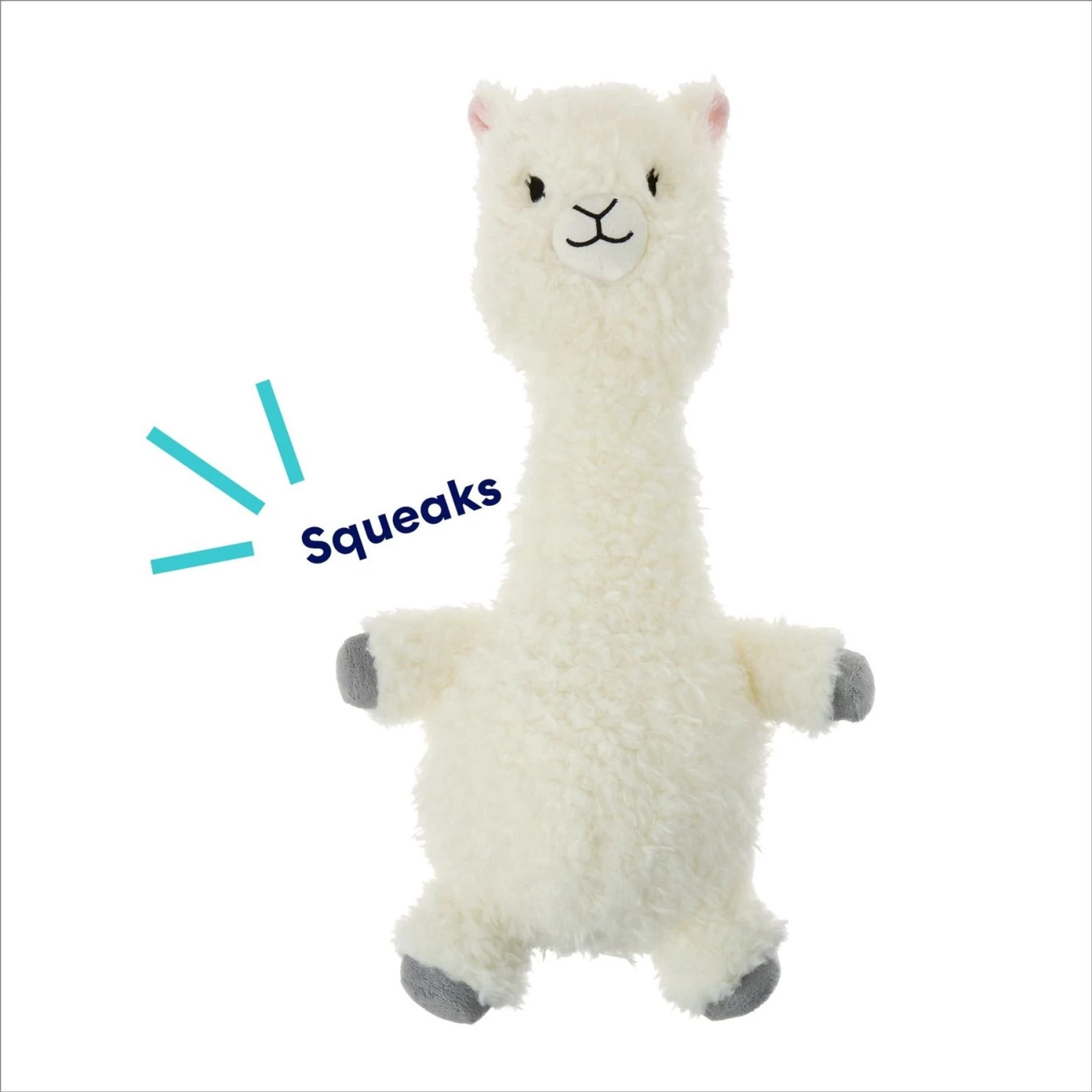 Frisco Llama Bobberz Plush Squeaky Dog Toy - Image 3