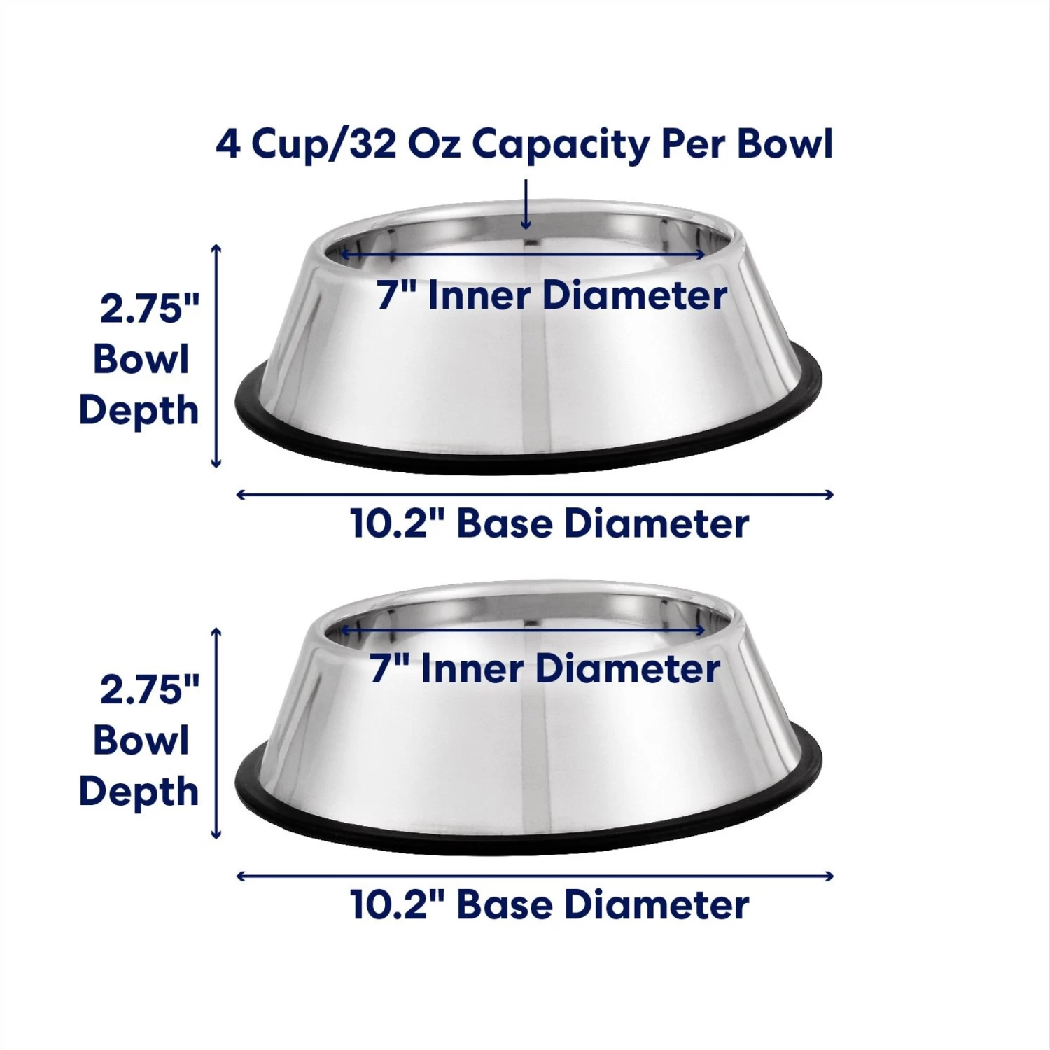 Frisco Stainless Steel Bowl - Image 2
