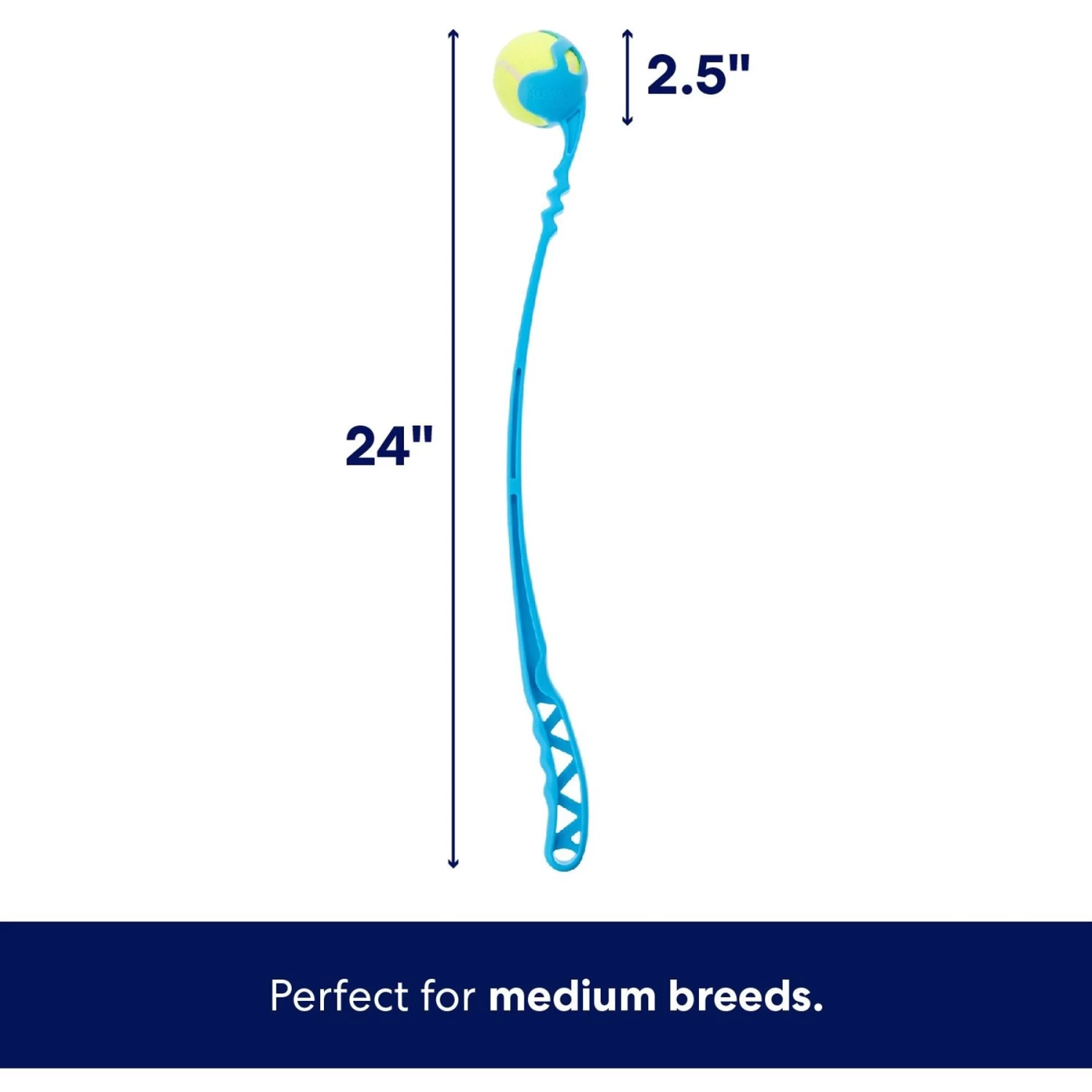 Frisco Ball Launcher & Fetch Squeaky Tennis Ball Dog Toy - Image 2