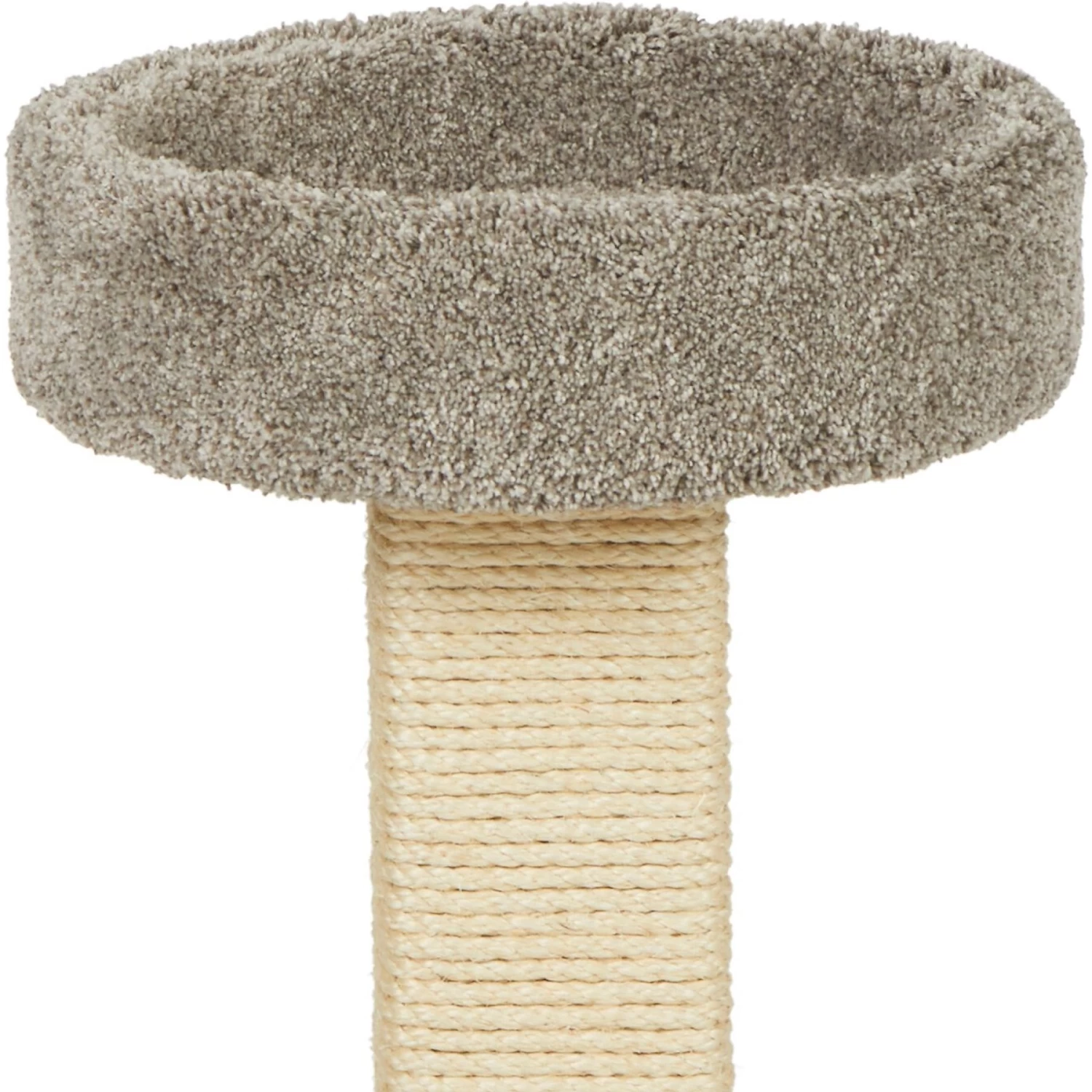 Frisco 32-in Real Carpet Wooden Cat Tree - Image 5