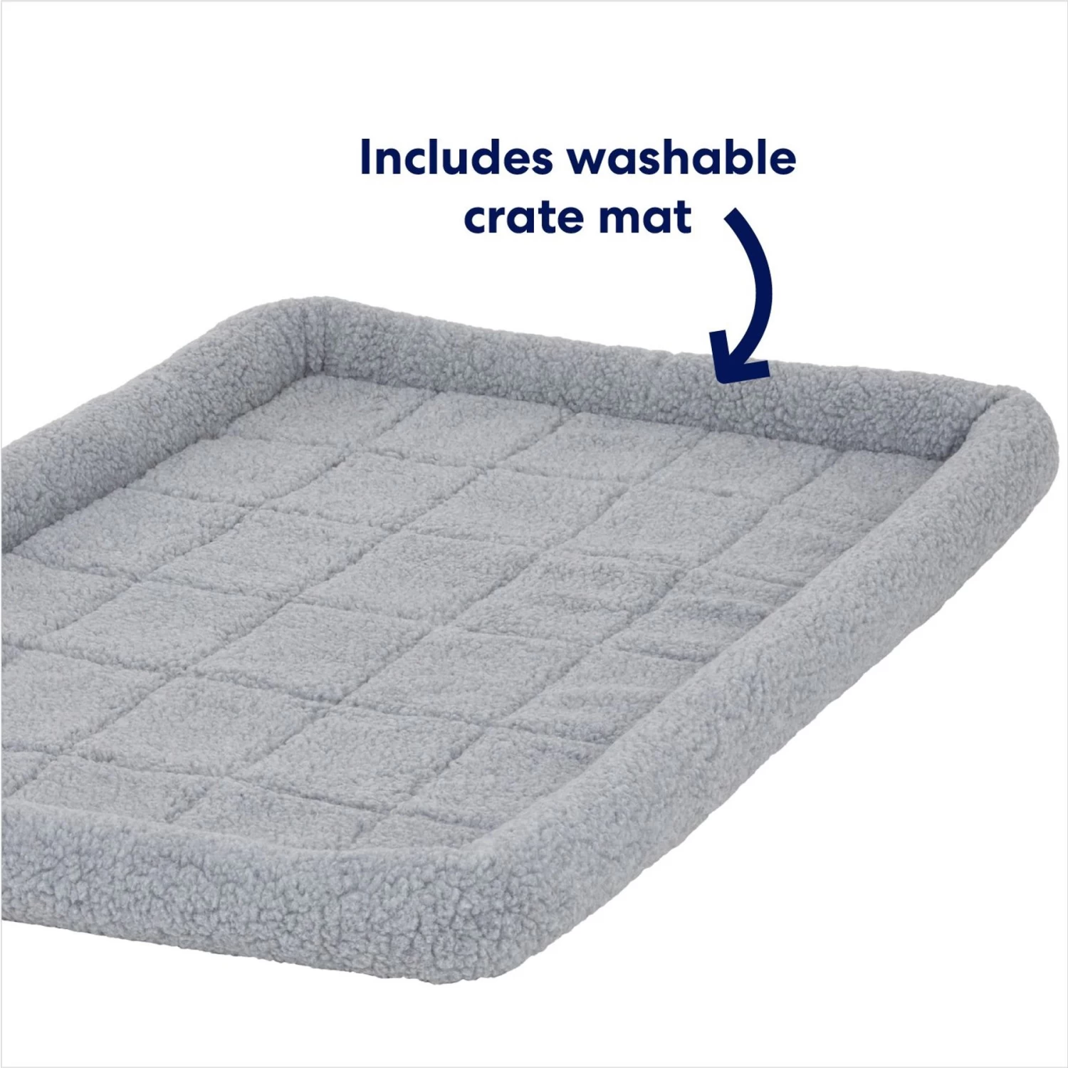 Frisco Fold & Carry Double Door Collapsible Wire Dog Crate & Mat Kit - Image 4