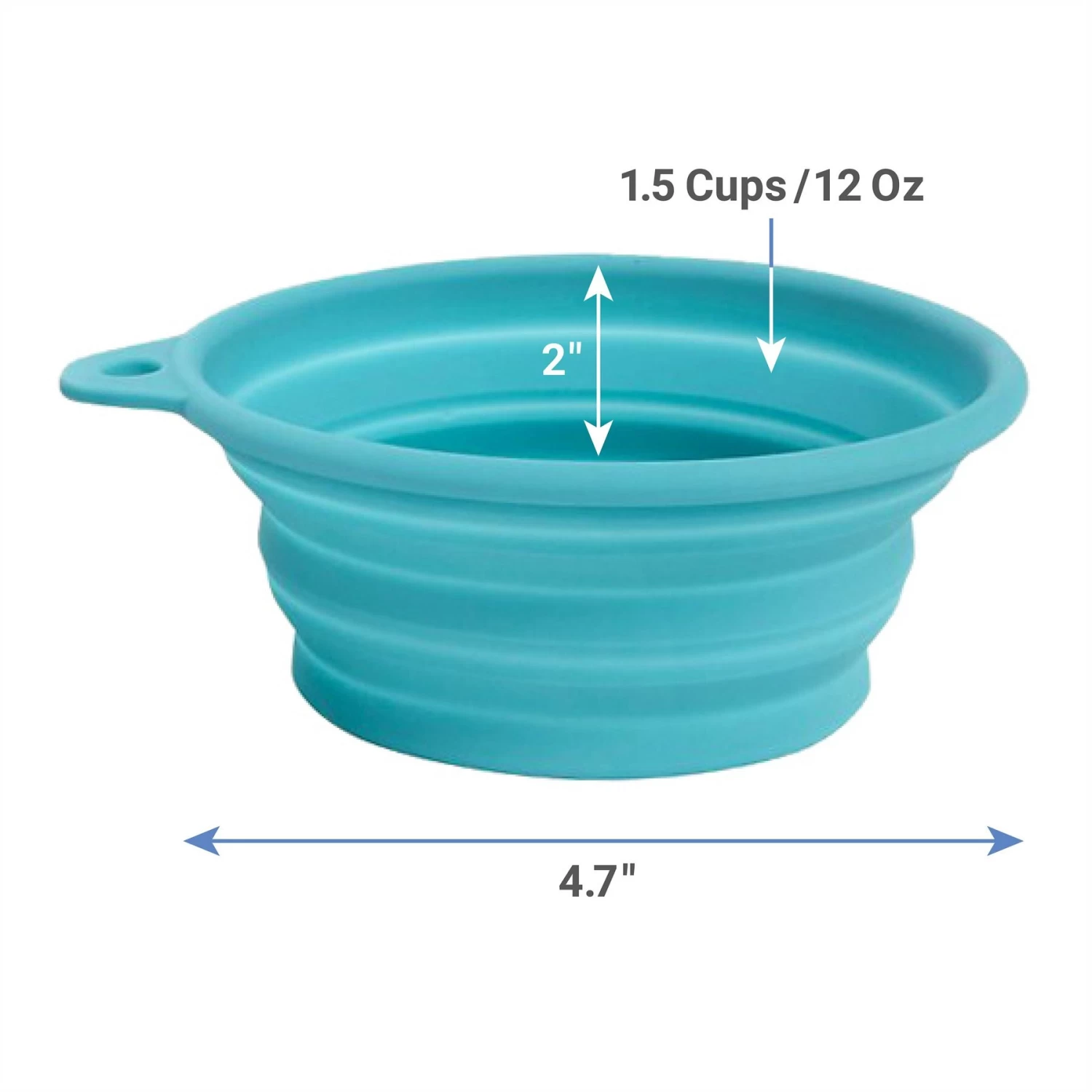 Frisco Silicone Collapsible Travel Bowl Set - Image 2