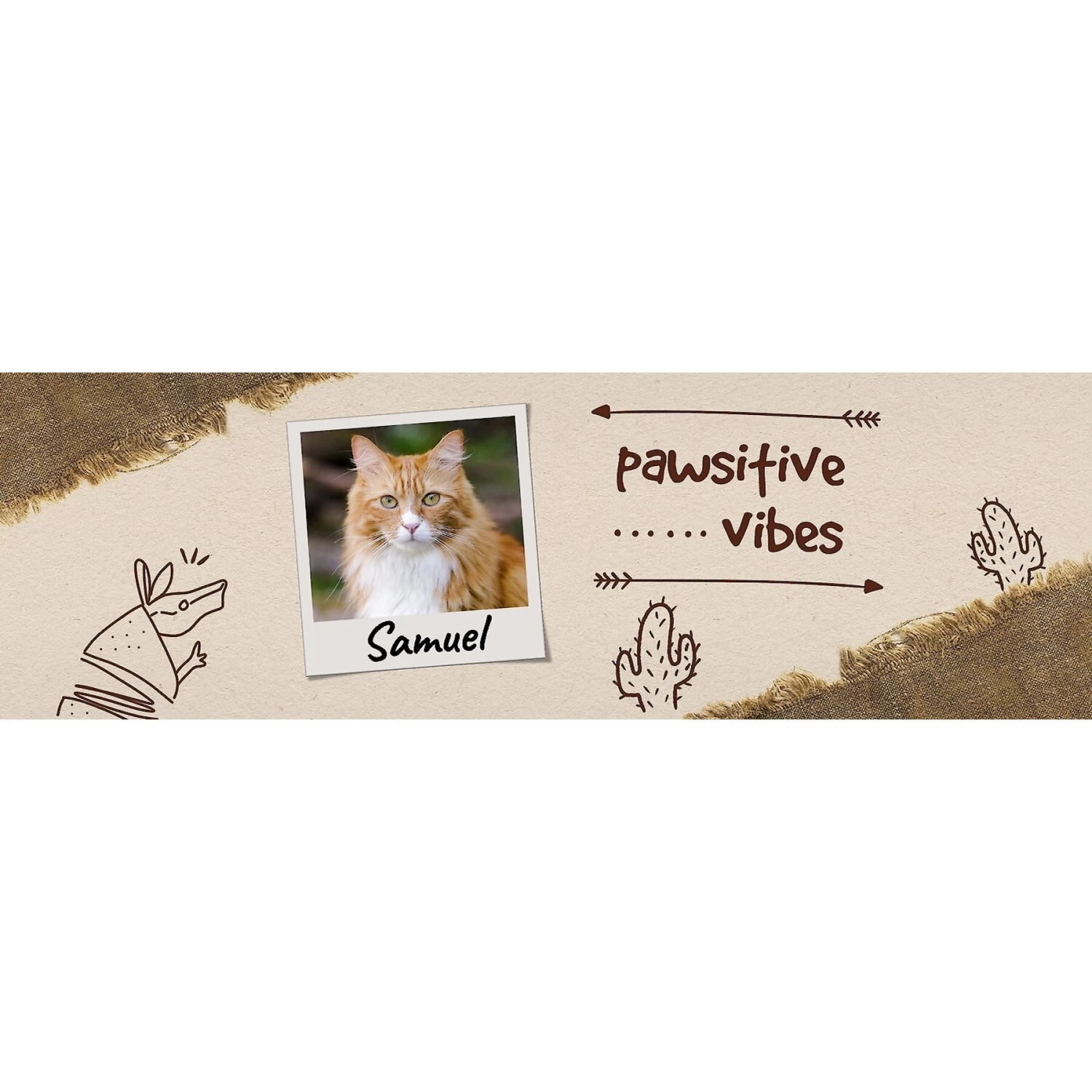Frisco Double Walled "Pawsitive Vibes" Personalized Tumbler - Image 2