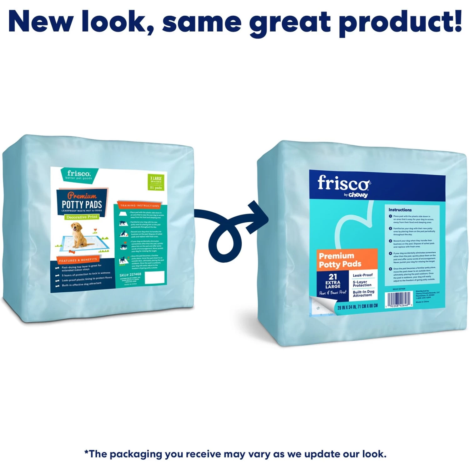 Frisco Premium Extra Large Printed Dog Training & Potty Pads - Image 2