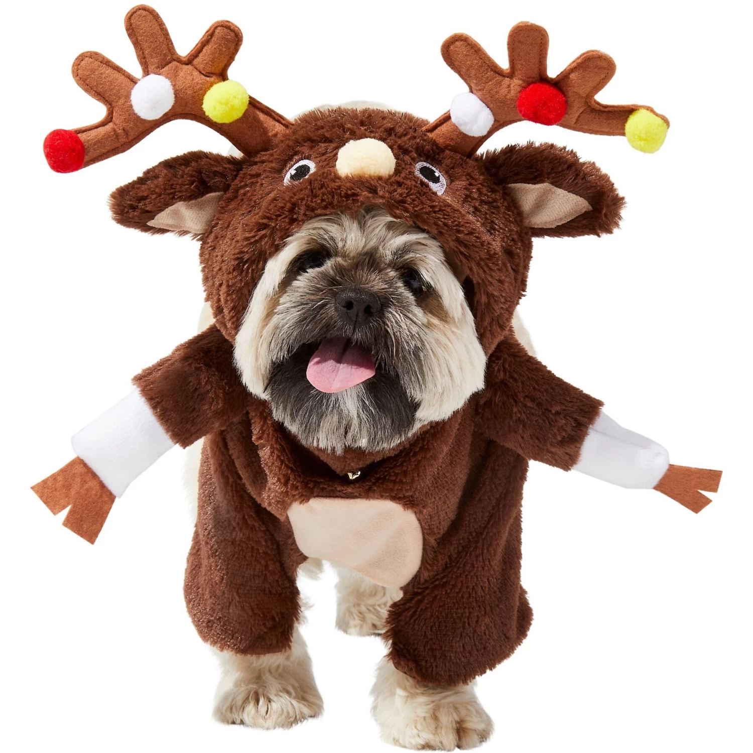 Frisco Front Walking Reindeer Dog & Cat Costume, 1 Count - Image 3