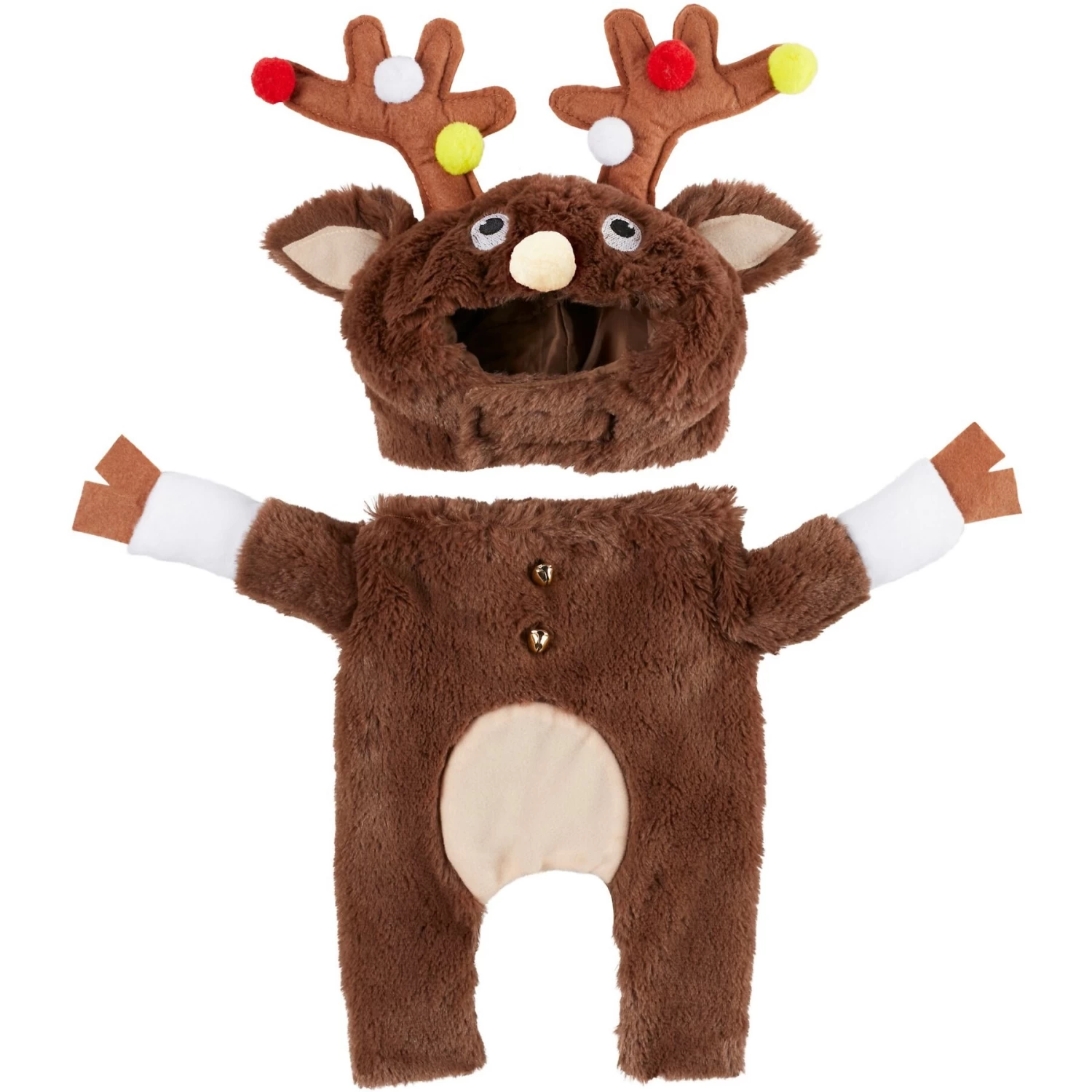 Frisco Front Walking Reindeer Dog & Cat Costume, 1 Count - Image 6