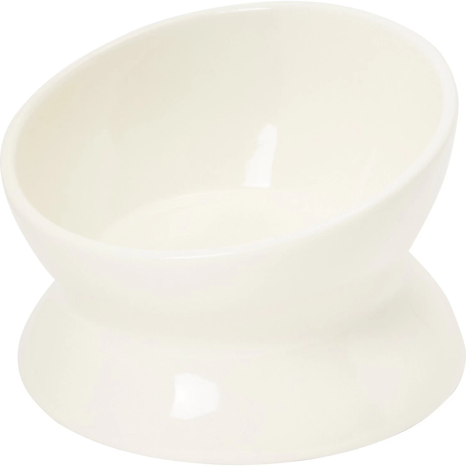 Frisco Double-Sided Ceramic Elevated Cat Bowl