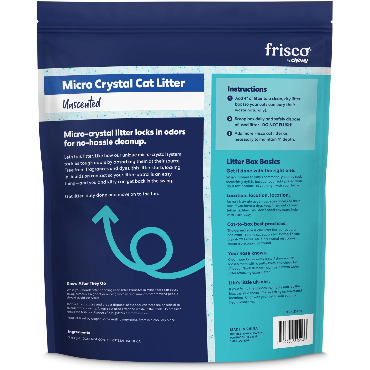 Frisco Micro Crystal Unscented Non-Clumping Crystal Cat Litter - Image 3