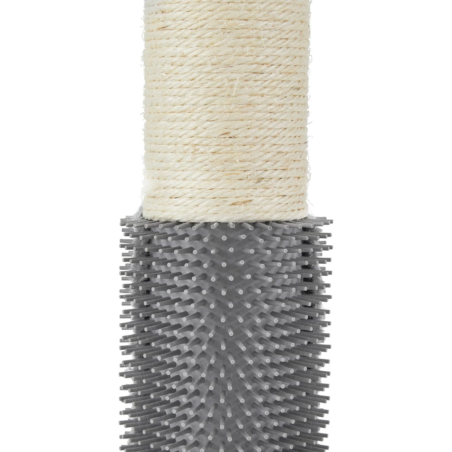 Frisco 21-in Sisal Cat Scratching Post With Toy & Groomer - Image 5