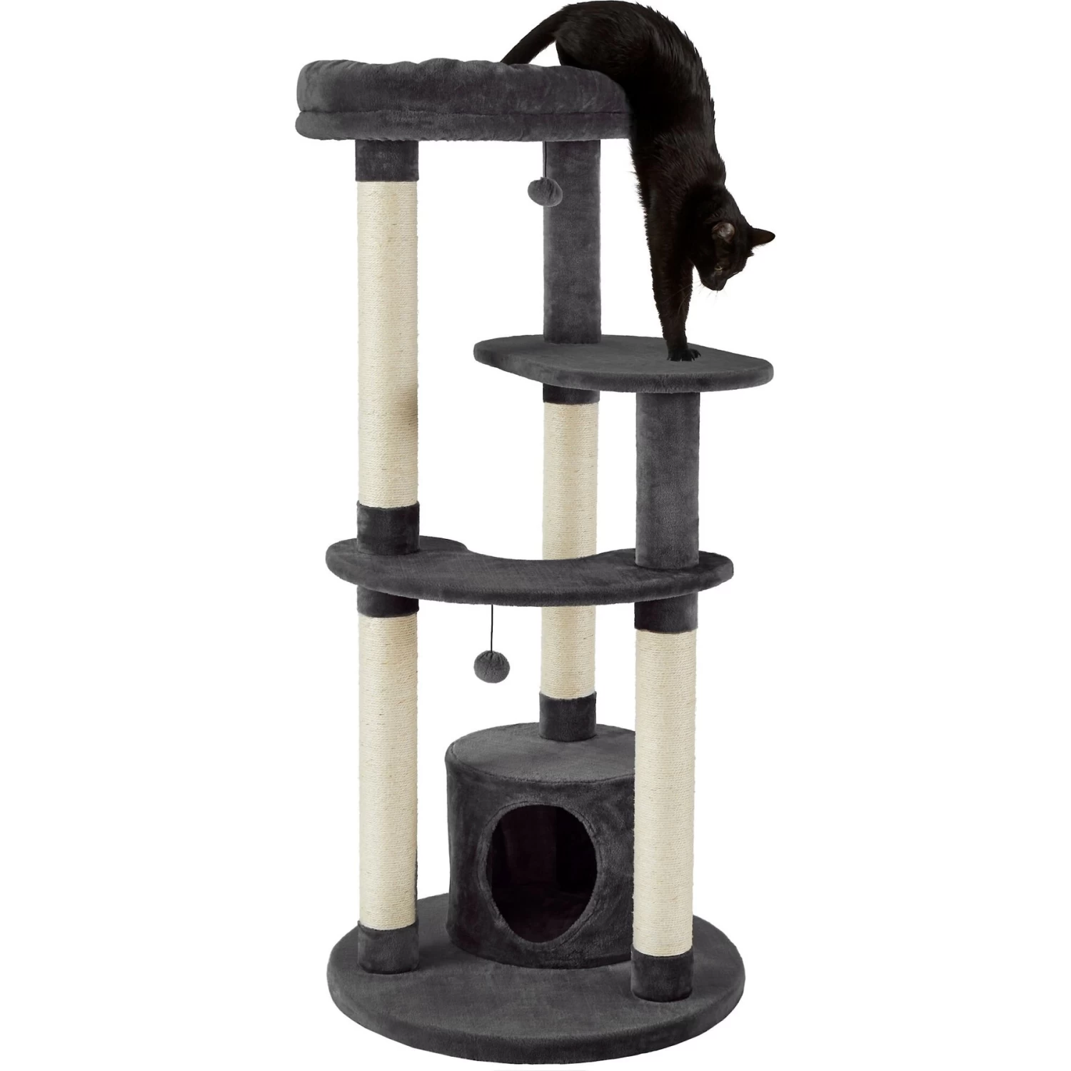 Frisco Heavy Duty Faux Fur Cat Tree & Condo - Image 3