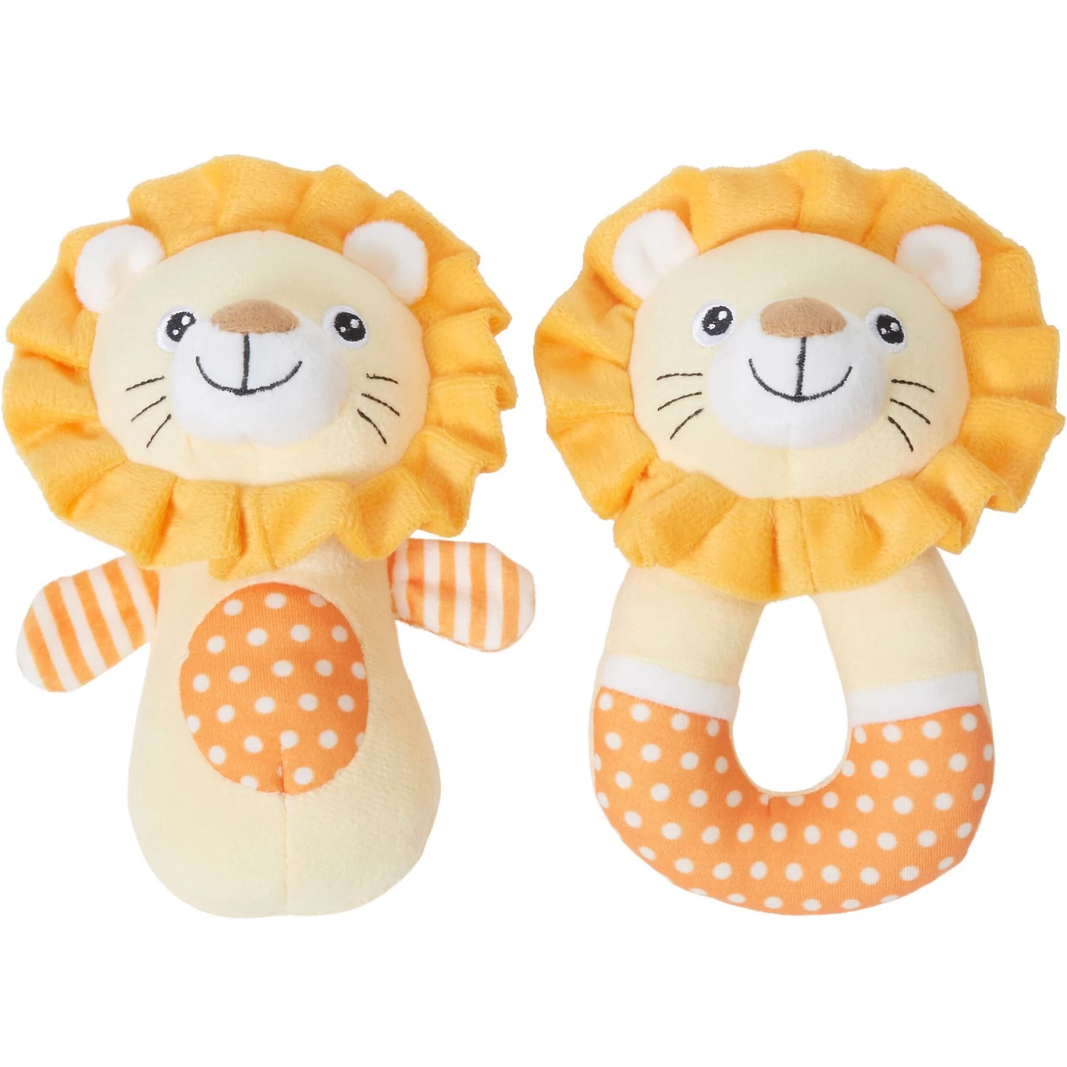 Frisco Lion Plush Squeaky Puppy Toy