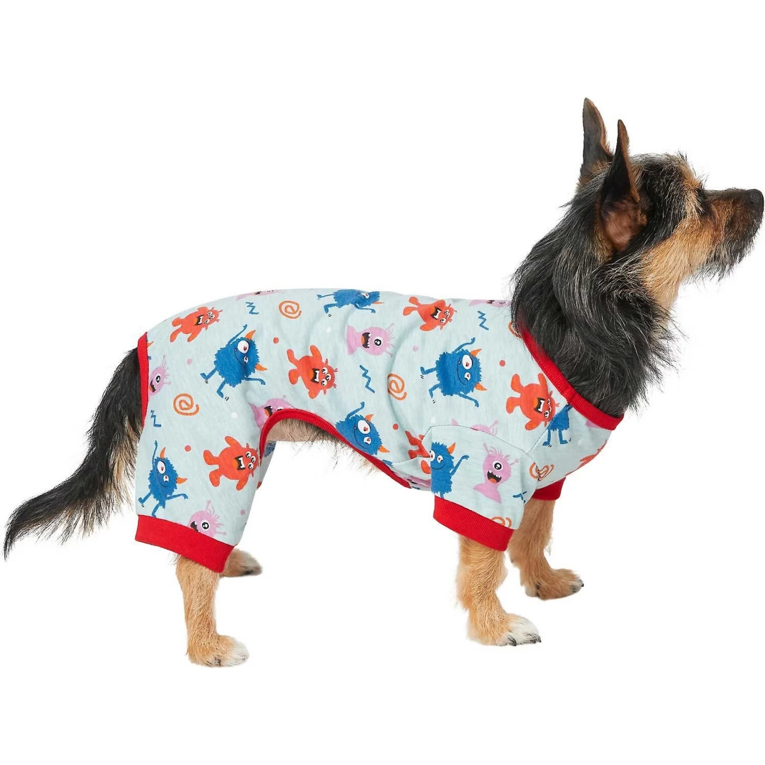 Frisco Little Monsters Dog & Cat Jersey PJs - Image 3