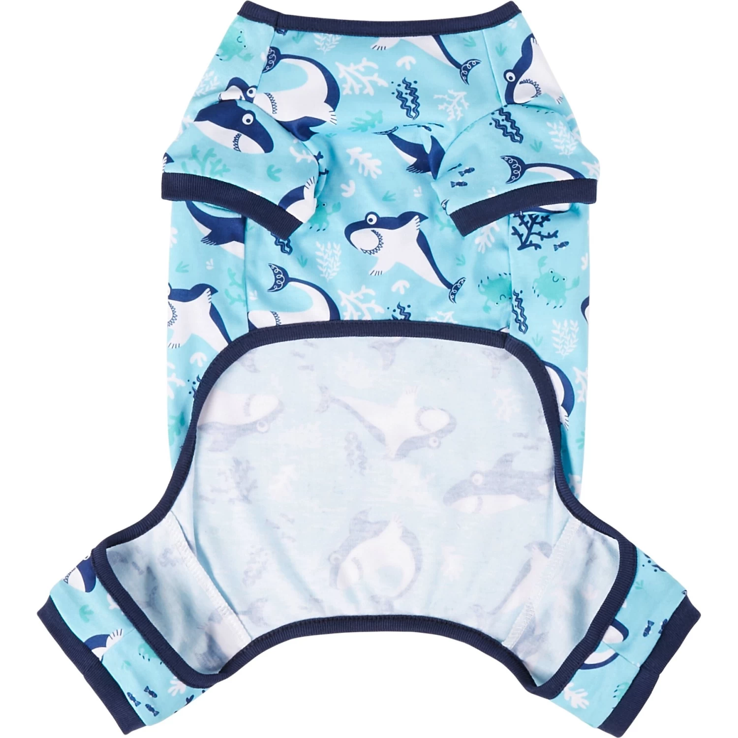 Frisco Happy Shark Dog & Cat Jersey PJs - Image 5