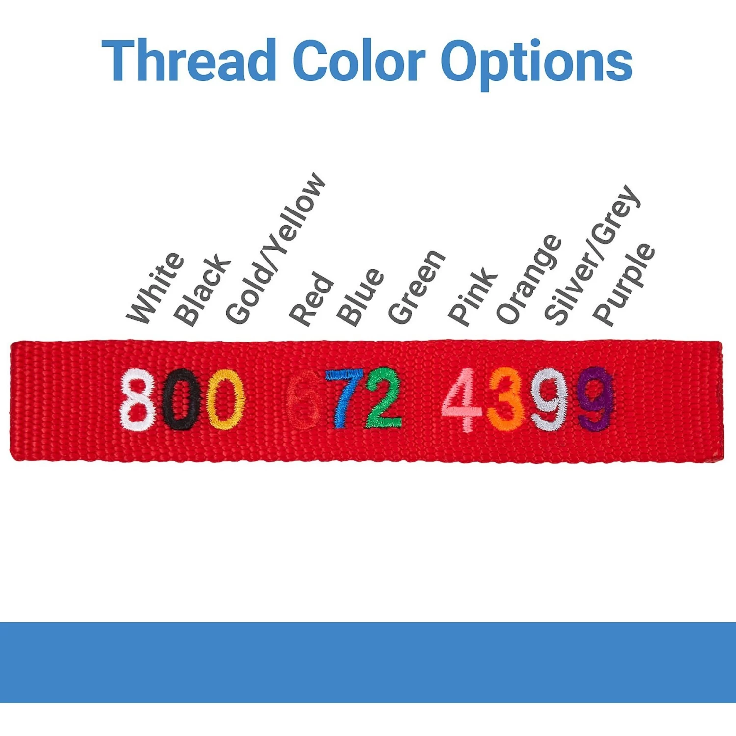 Frisco Solid Nylon Personalized Martingale Dog Collar - Image 4