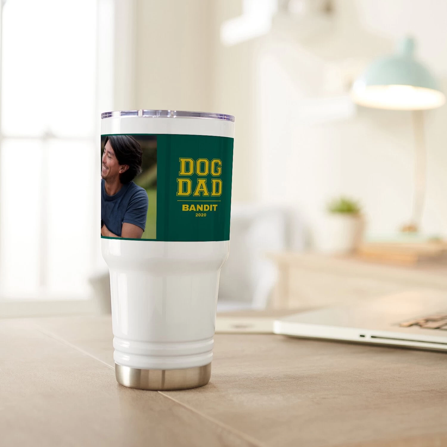 Frisco Double Walled "Dog Dad" Personalized Tumbler, 30-oz Cup - Image 5