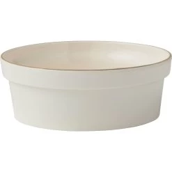 Frisco Gold Trim Melamine Dog & Cat Bowl