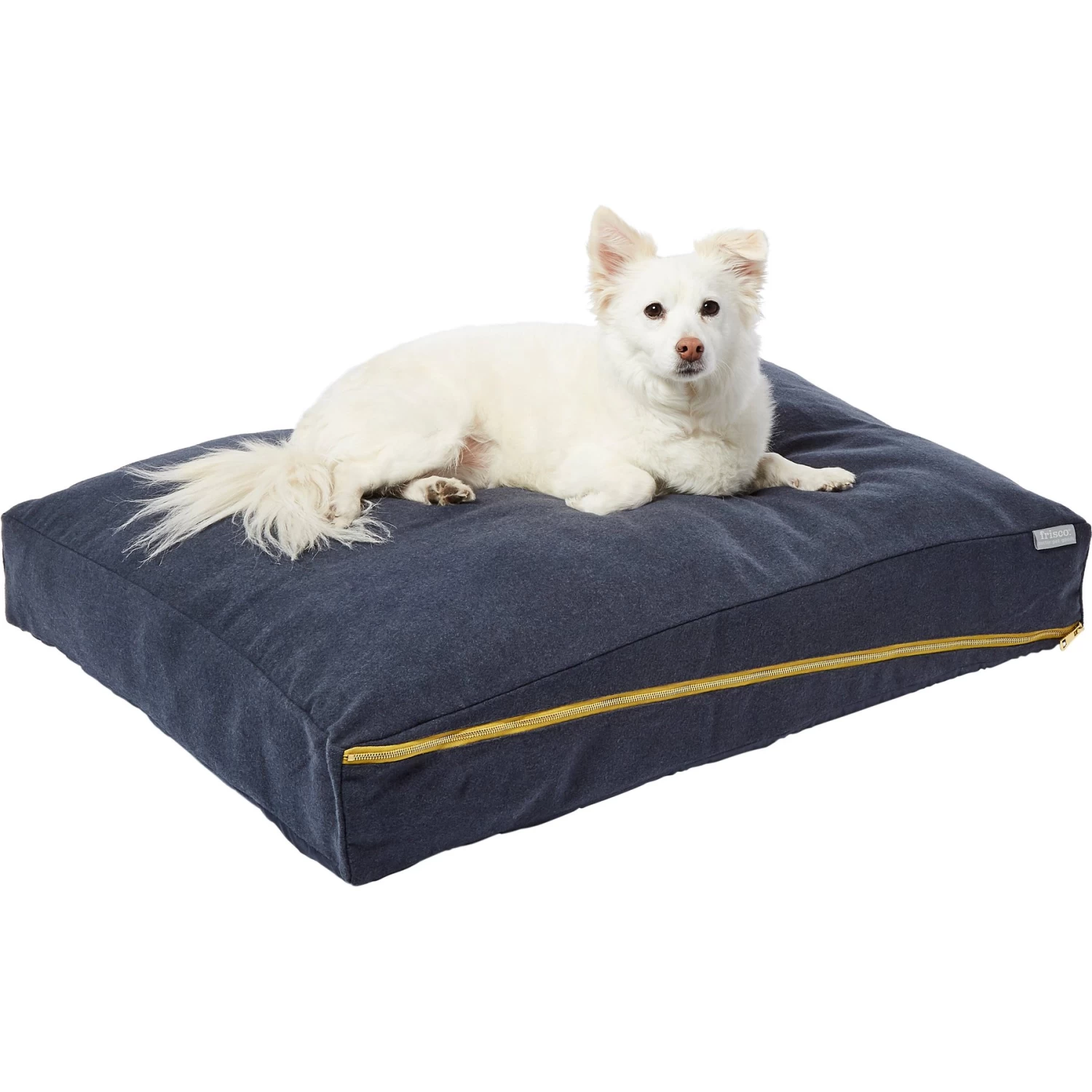 Frisco Faux Felt Zipper Pillow Cat & Dog Bed - Image 3
