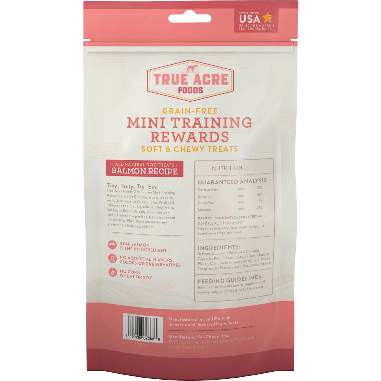 Frisco Fetch Squeaking Colorful Tennis Ball Dog Toy & True Acre Foods Salmon Recipe Mini-Training Rewards Grain-Free Soft & Chewy Dog Treats - Image 5