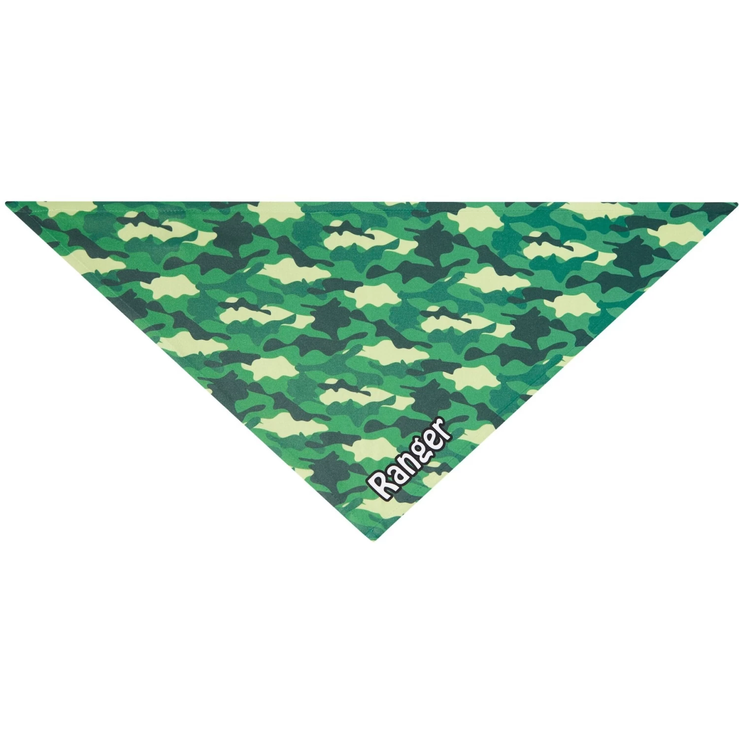 Frisco Green Camo Personalized Dog & Cat Bandana - Image 4