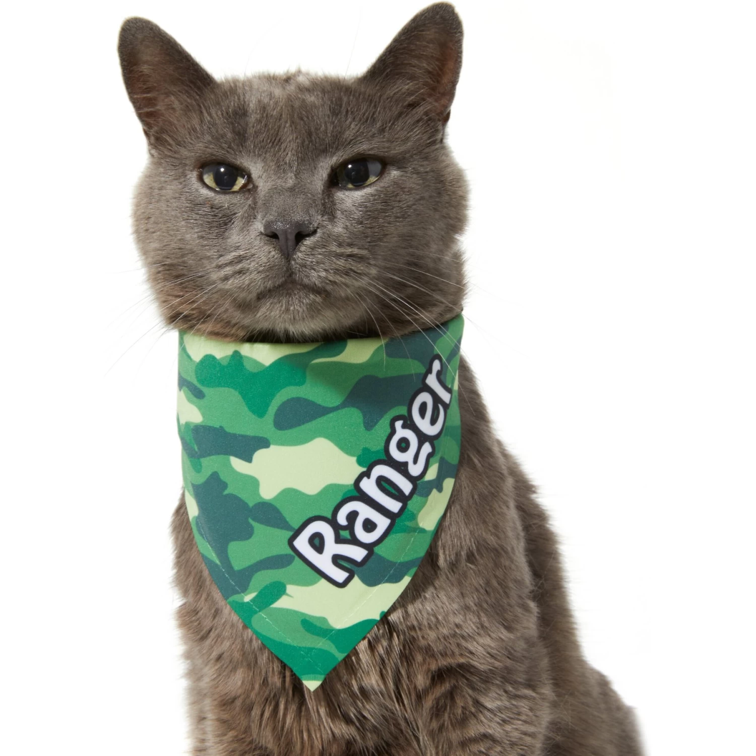 Frisco Green Camo Personalized Dog & Cat Bandana - Image 8