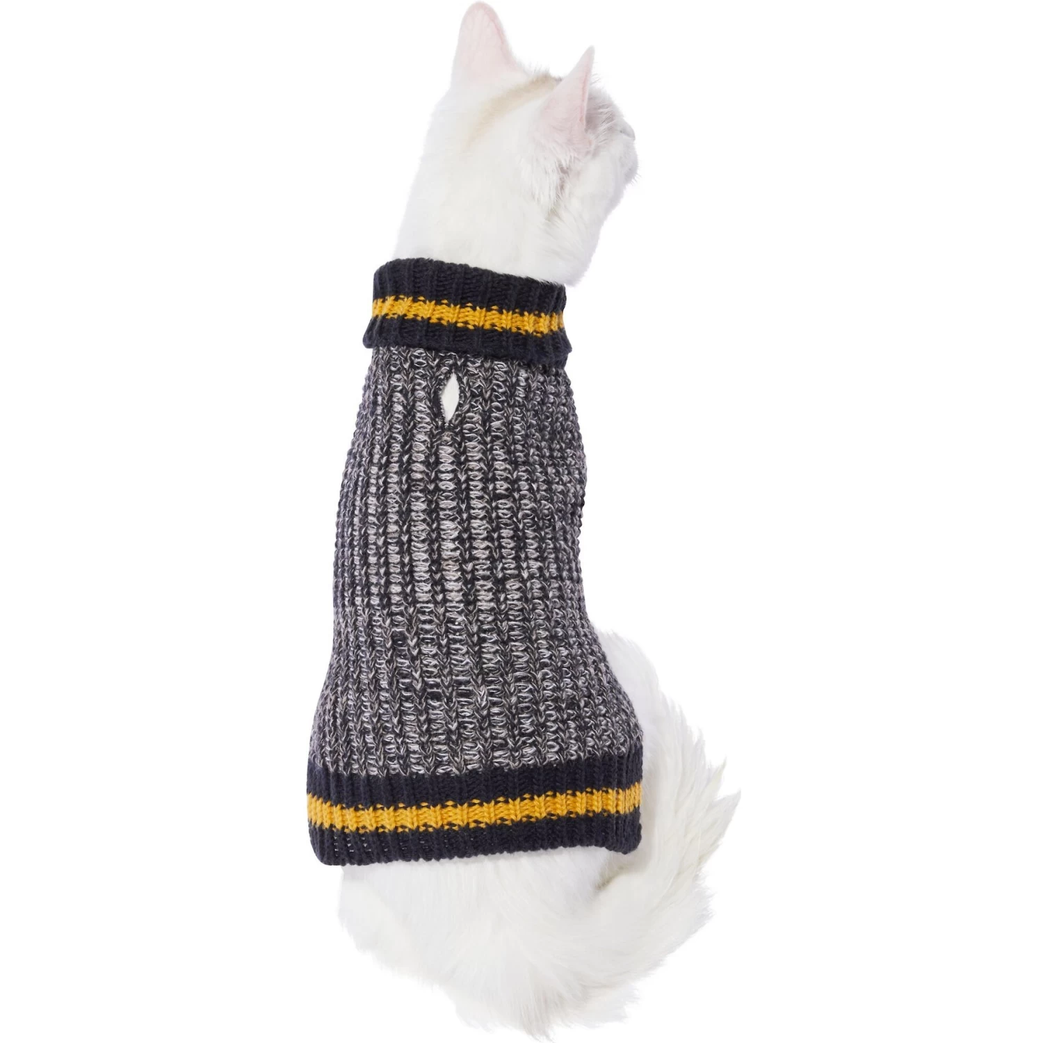 Frisco Heathered Knit Dog & Cat Sweater With 60% Recycled Content - Image 3