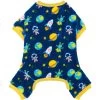 Frisco Dog & Cat Cozy Plush Fleece PJs, Outer Space
