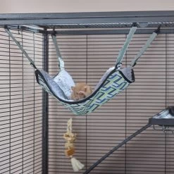Frisco Geometric Small Pet Hanging Hammock