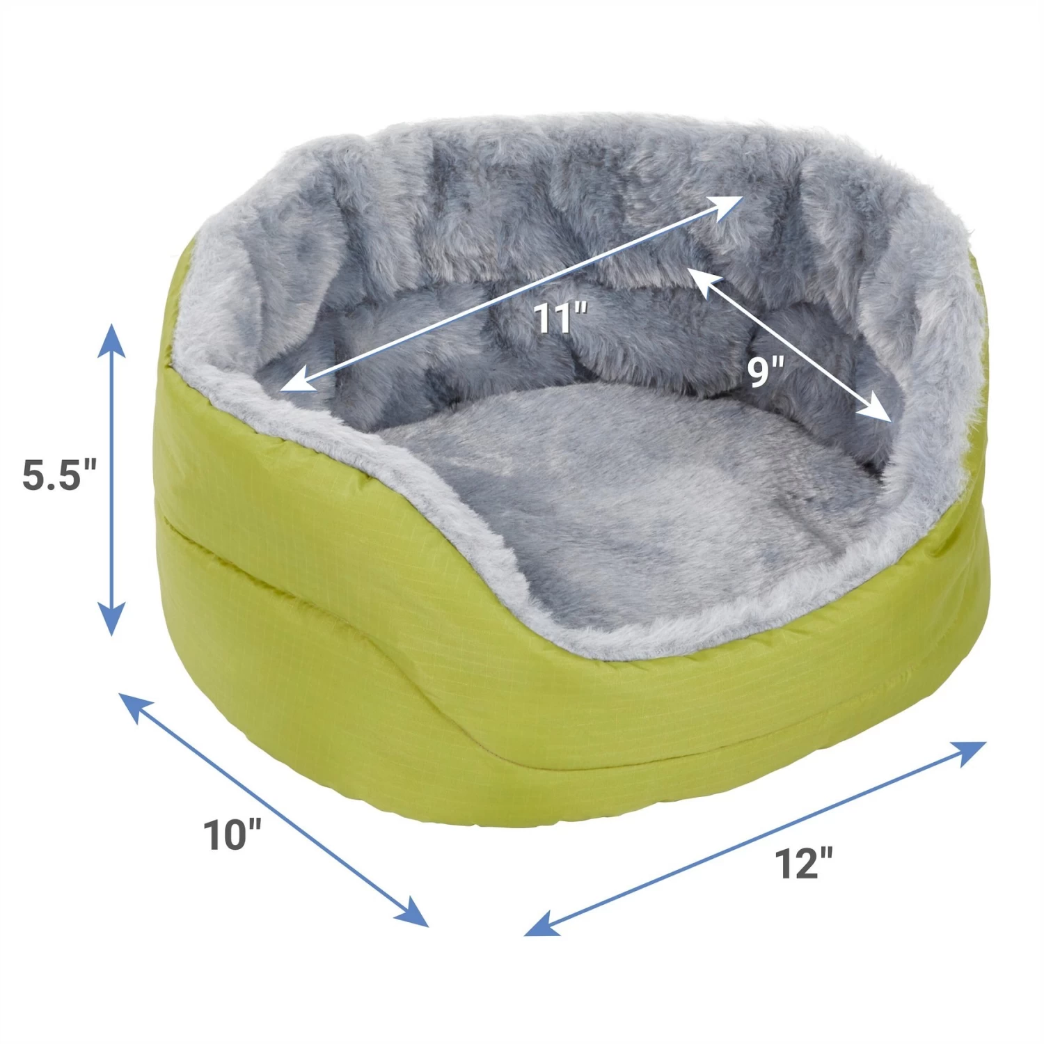 Frisco Forest Plush Round Small Pet Cuddler - Image 2