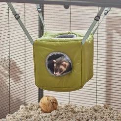 Frisco Forest Plush Small Pet Hanging Cube