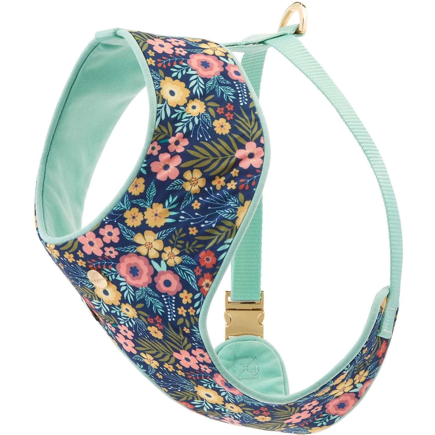Frisco Fashion Over-The-Head Harness, Tropical Floral - Image 4