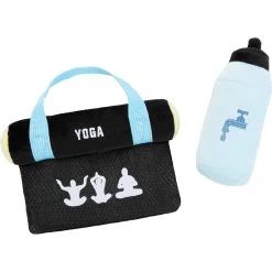 Frisco Yoga Mat & Water Bottle Plush Cat Toy With Catnip, 2 Count