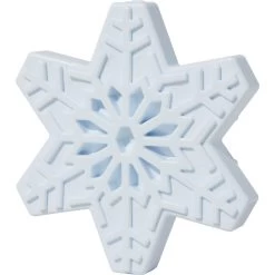 Frisco Holiday Nylon Snowflake Dog Chew Toy, Peanut Butter Flavor, Medium