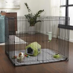 Frisco Wire Small Pet Playpen With Door, 29-in