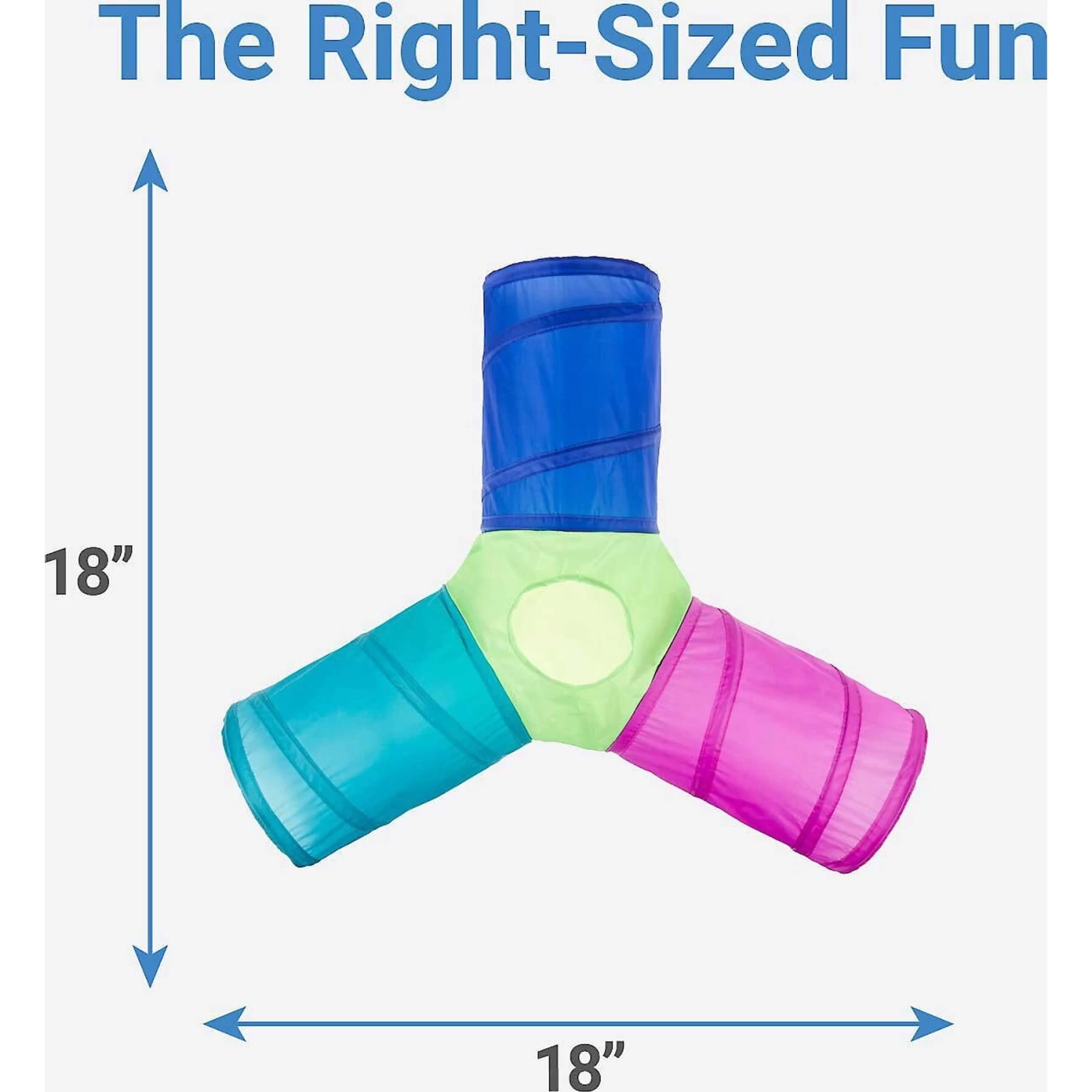 Hartz Delectables Stew Chicken & Tuna Lickable Cat Treat & Frisco Foldable Play Tri-Tunnel Cat Toy - Image 6