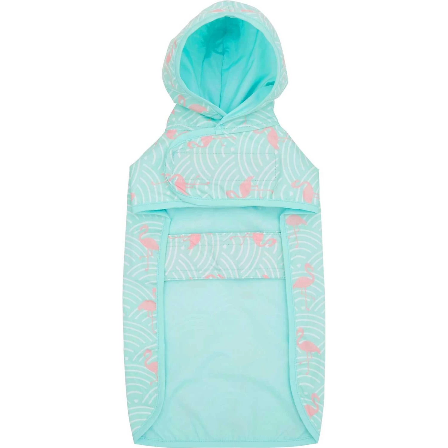 Frisco Lightweight Rainy Days Dog Raincoat & Frisco Lightweight Flamingo Dog Raincoat - Image 7