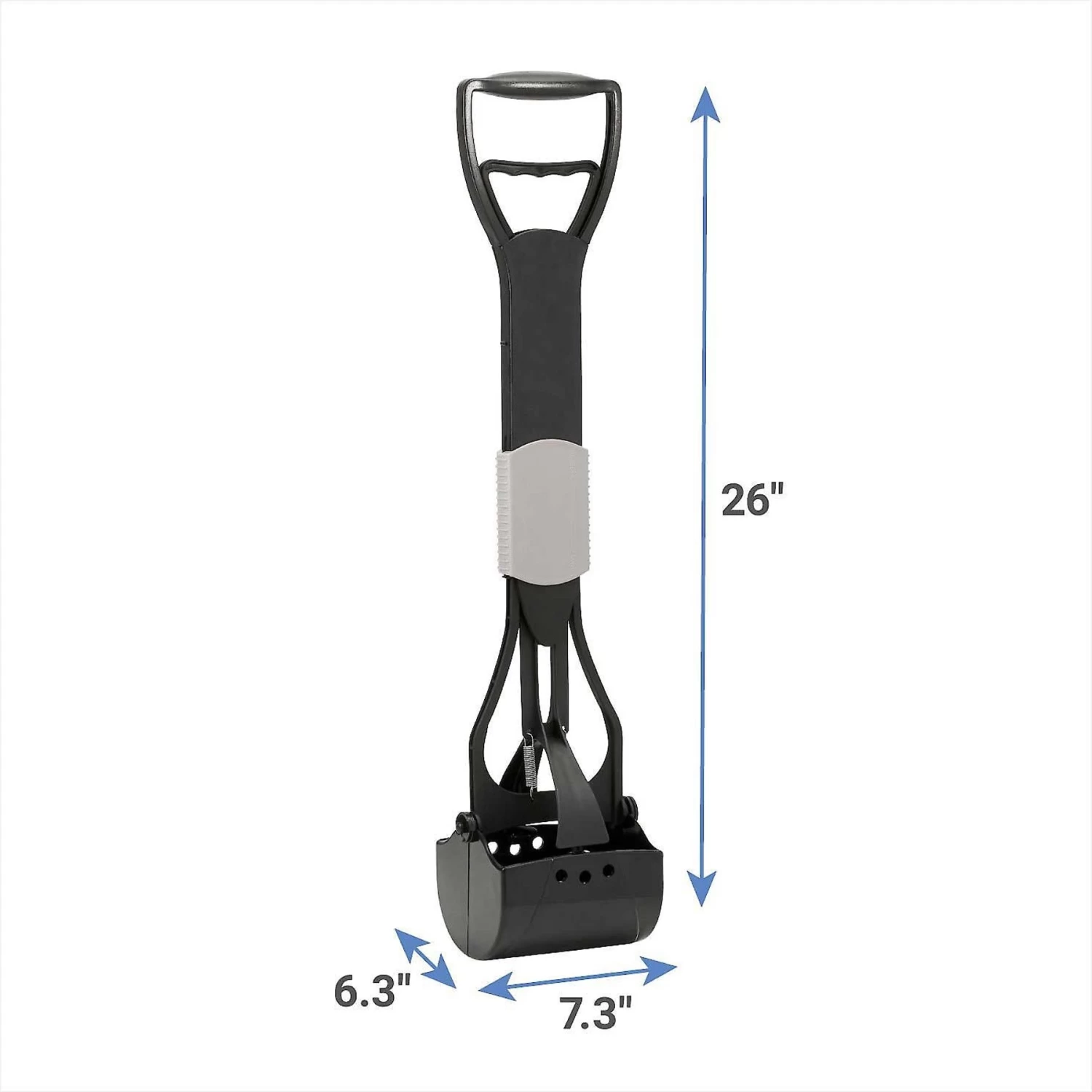 Doggie Doo Drain Pet Waste Removal & Frisco Spring Action Foldable Dog Pooper Scooper - Image 7