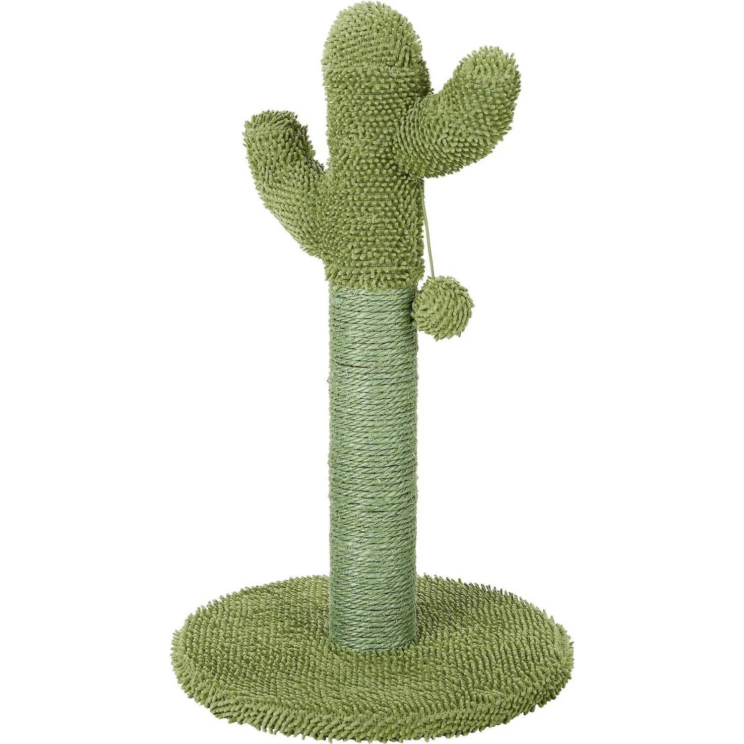 Frisco Novelty Unicorn Covered Cat & Dog Bed & Frisco Cactus Cat Scratching Post - Image 6