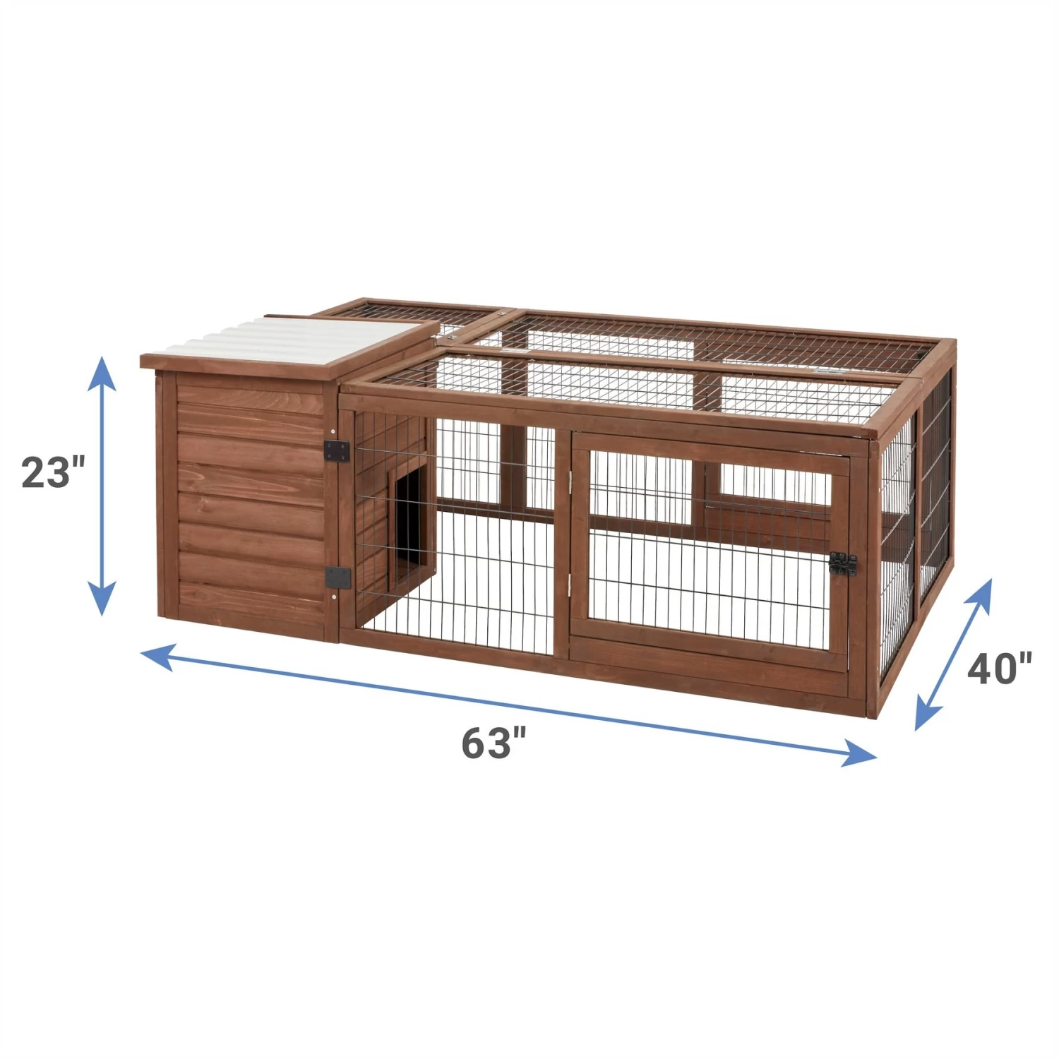 Frisco Wooden Rabbit Run - Image 2