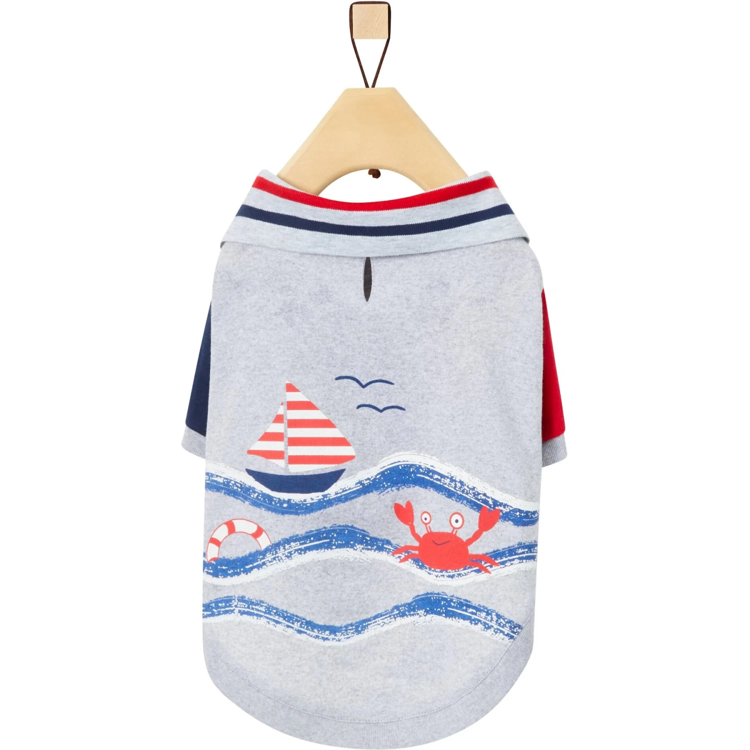 Frisco Nautical Polo Dog & Cat Shirt - Image 4