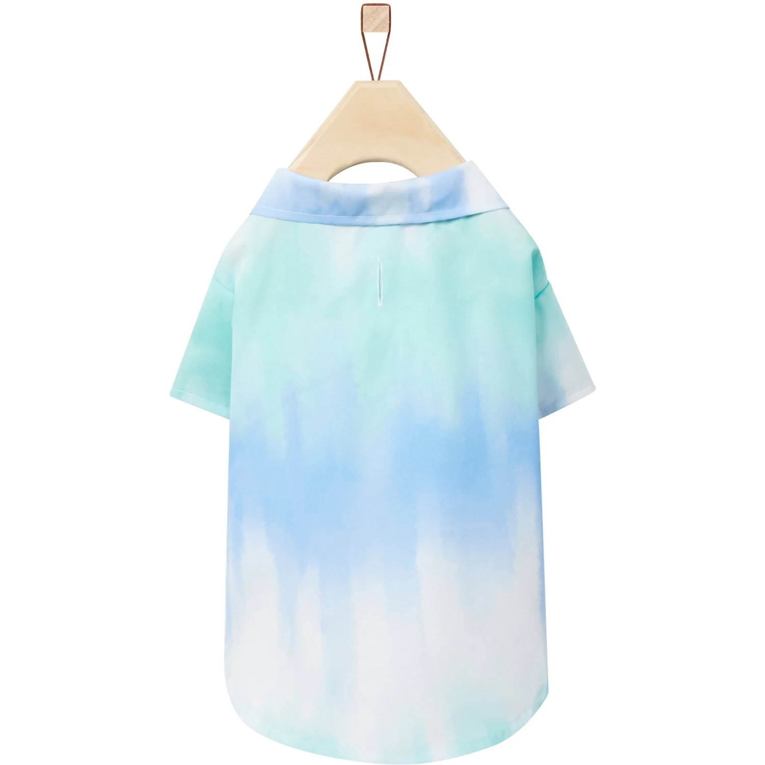 Frisco Blue Tie Dye Dog & Cat Shirt - Image 4