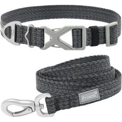 Frisco Outdoor Heathered Nylon Collar & Frisco Outdoor Heathered Nylon Leash