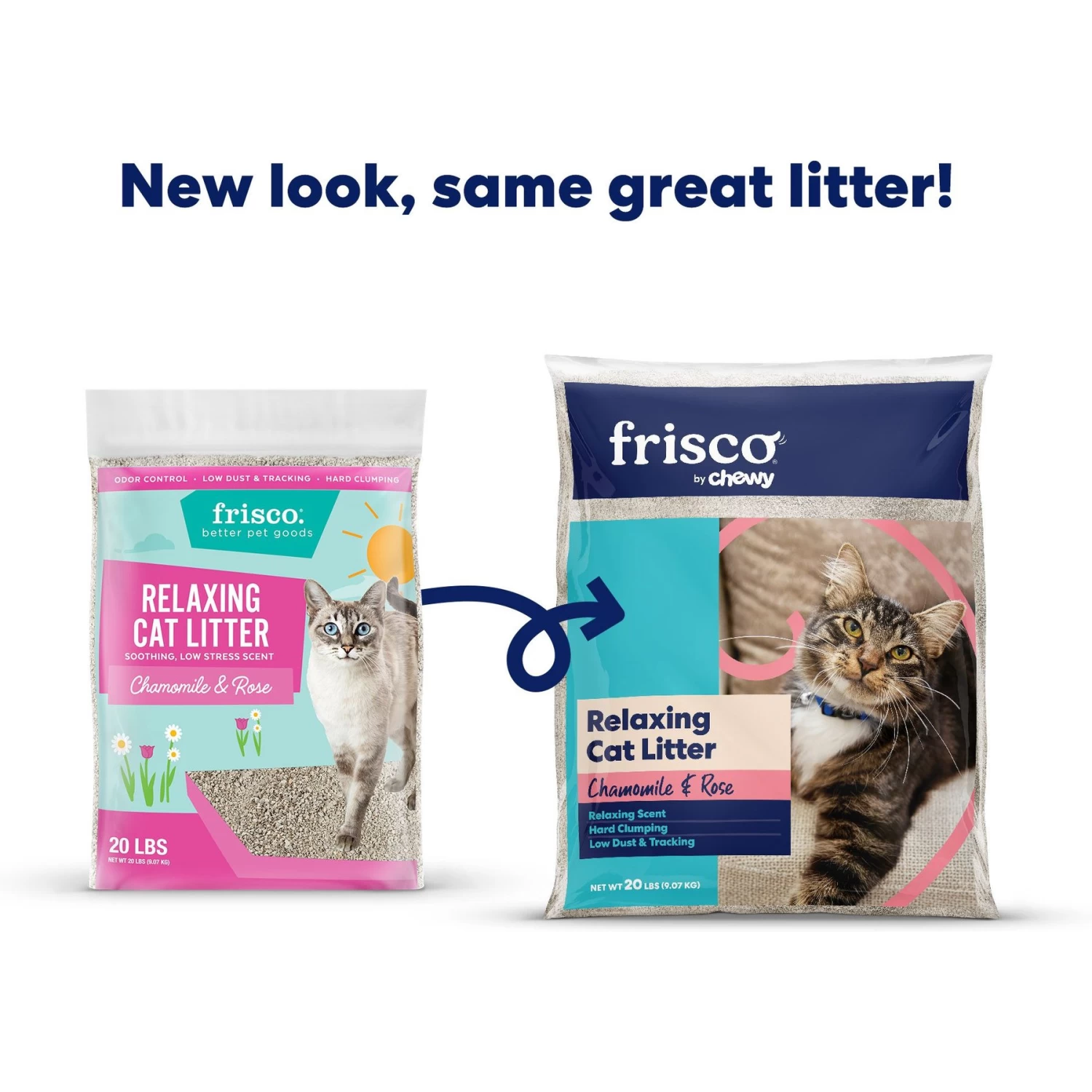 Frisco Relaxing Chamomile & Rose Scented Clumping Clay Cat Litter - Image 2