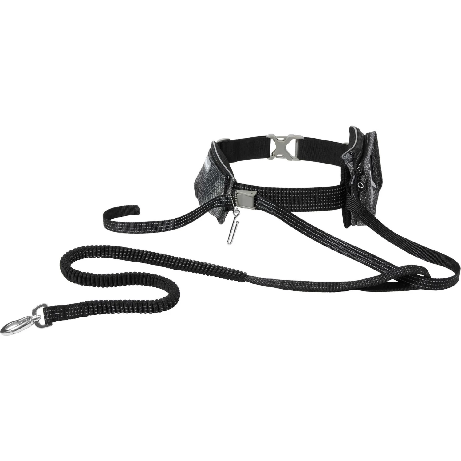 Frisco Outdoor Running Belt With Bungee Dog Leash