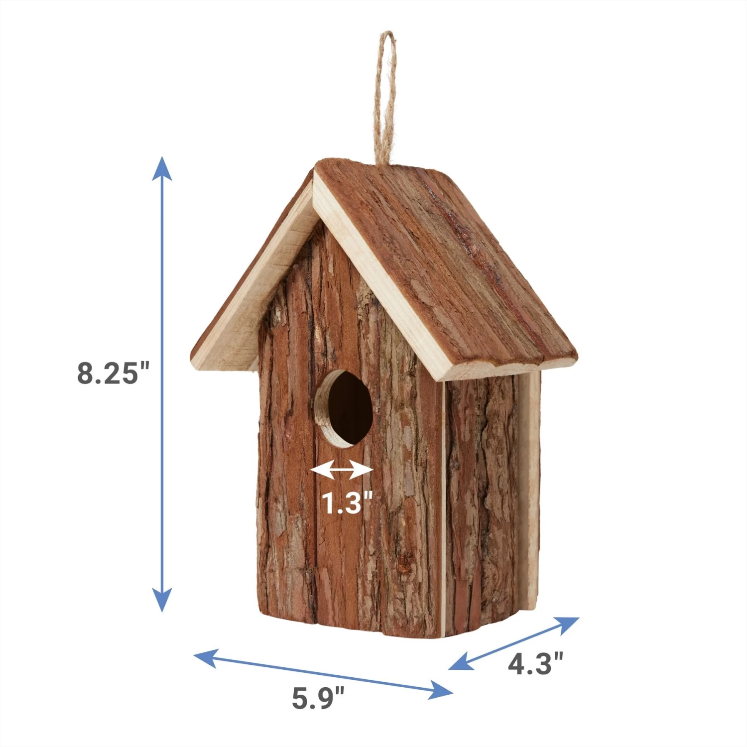 Frisco Rustic Wild Bird House - Image 2